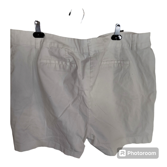 Lane Bryant White Shorts Womens Plus 18 - Picture 2 of 5